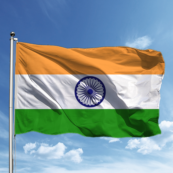 Hindistan Bayrağı 50*75