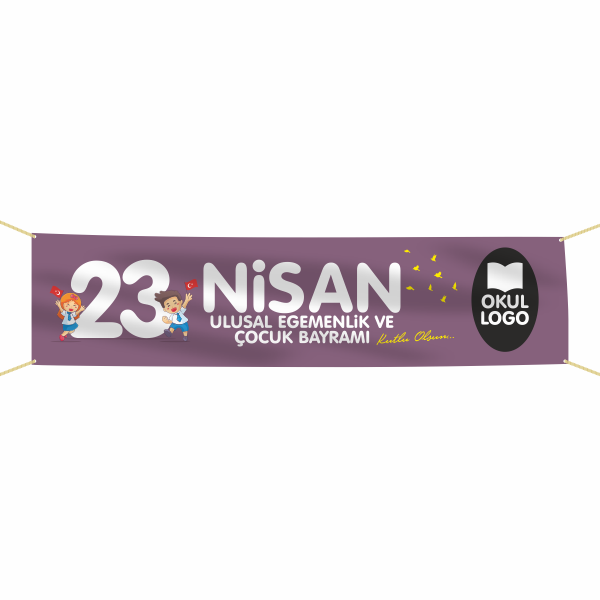 23 Nisan Pankartı -9