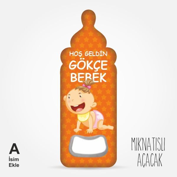 Biberon Mıknatıslı Açacak-22 adet