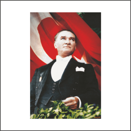 Atatürk Posteri - 5-150*225 cm