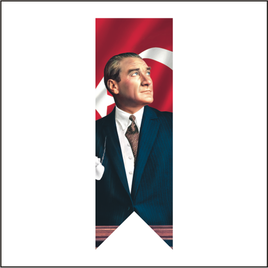 Atatürk Posteri Kırlangıç-1-   50*150 cm