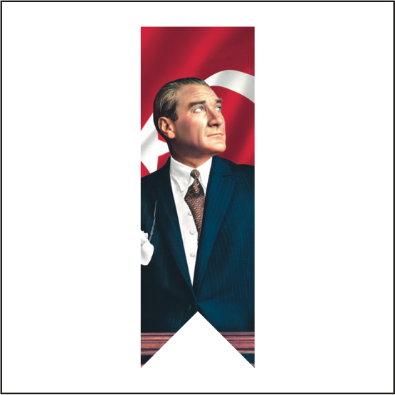 Atatürk Posteri Kırlangıç-1-    70*200 cm