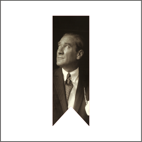 Atatürk Posteri Kırlangıç-6-  50*150 cm