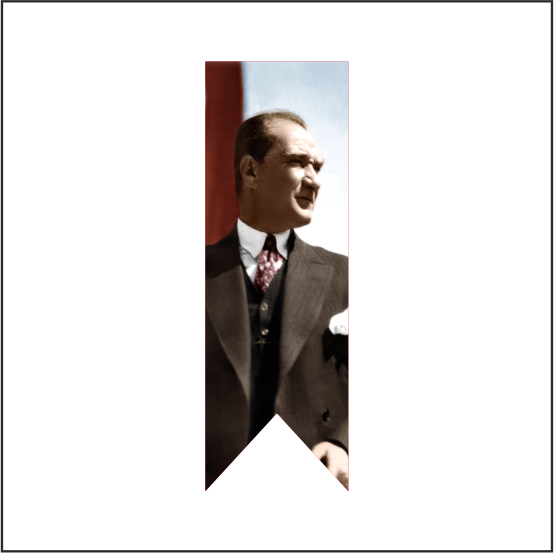 Atatürk Posteri Kırlangıç-7-  70*200 cm