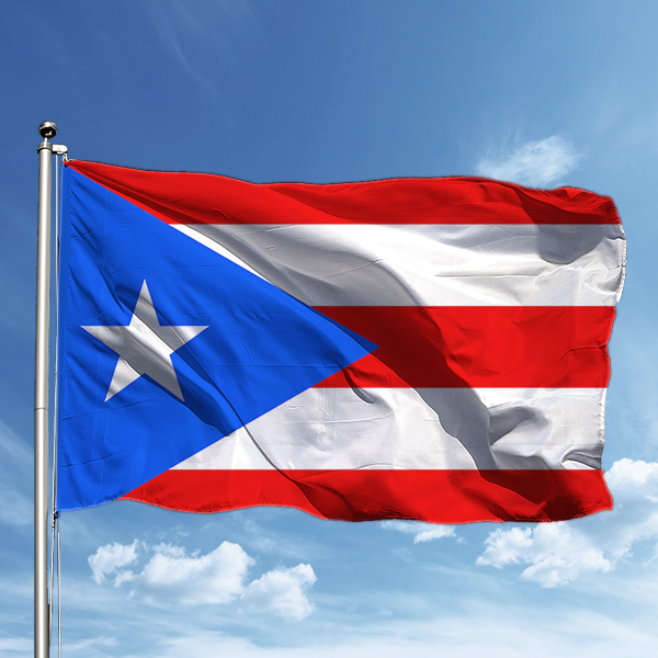 Porto Riko Bayrağı 50*75