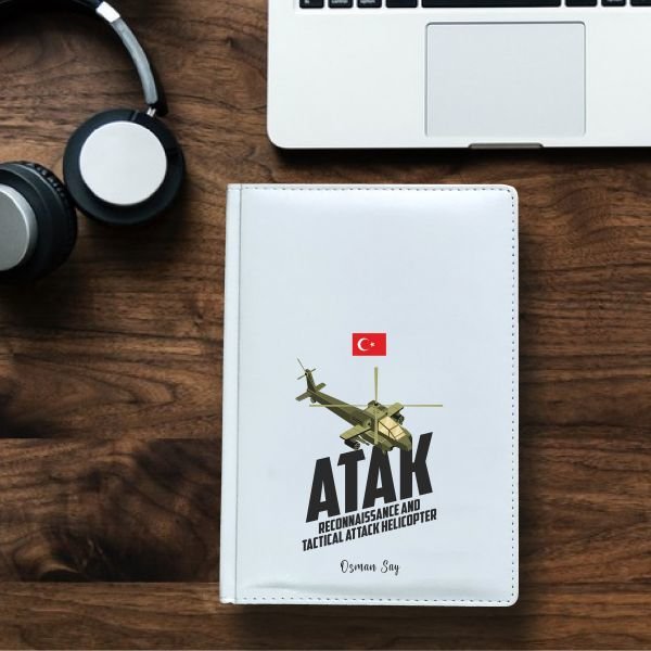 Atak Helikopteri Baskılı Ajanda-31