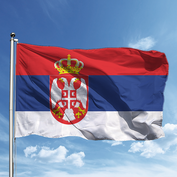 Sırbistan Bayrağı 50*75 cm