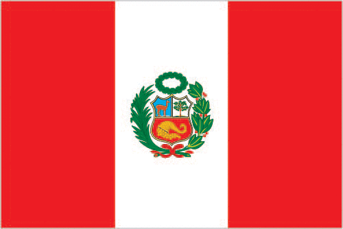 Peru 15x22,5 Masa Bayrağı (Direksiz)