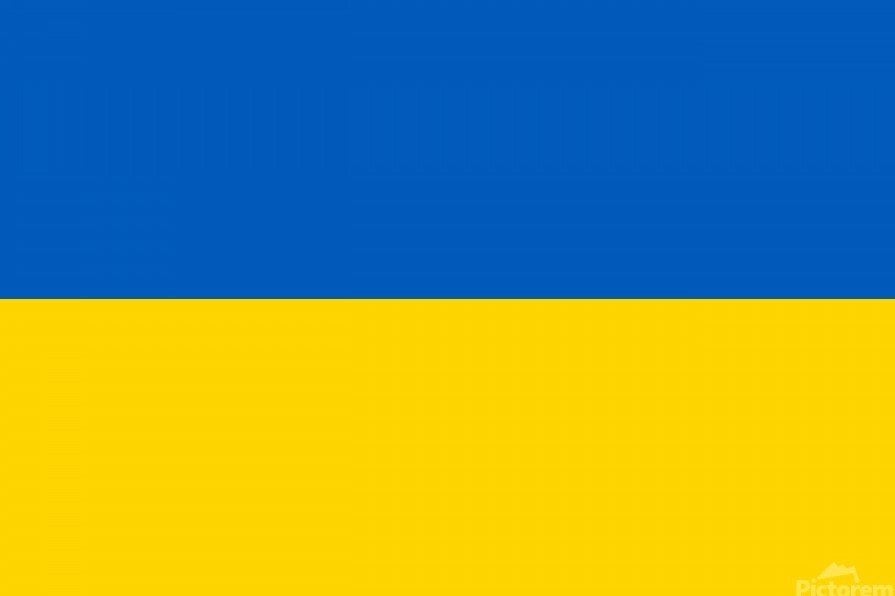 Ukrayna 15x22,5 Masa Bayrağı (Direksiz)