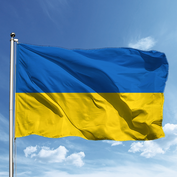 Ukrayna Bayrağı 50*75 cm