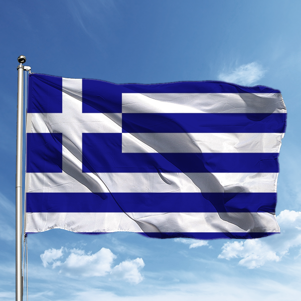 Yunanistan Bayrağı 50*75 cm
