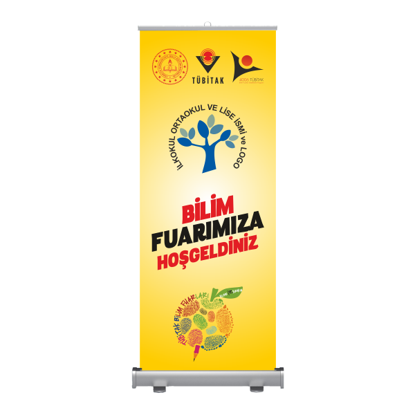 Bilim Fuarı Roll up Banner-5