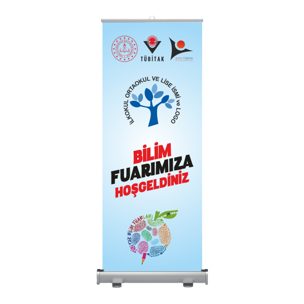 Bilim Fuarı Roll up Banner-6