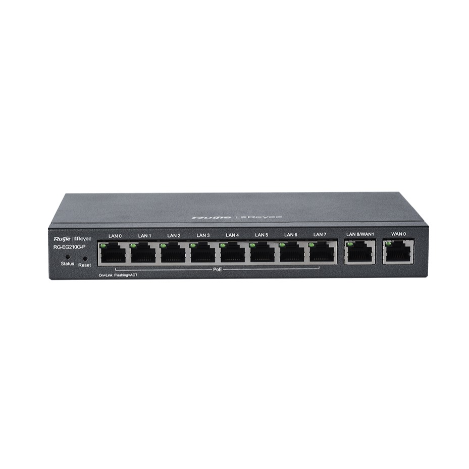 10-port Gigabit Cloud Managed Gataway RG-EG210G-P