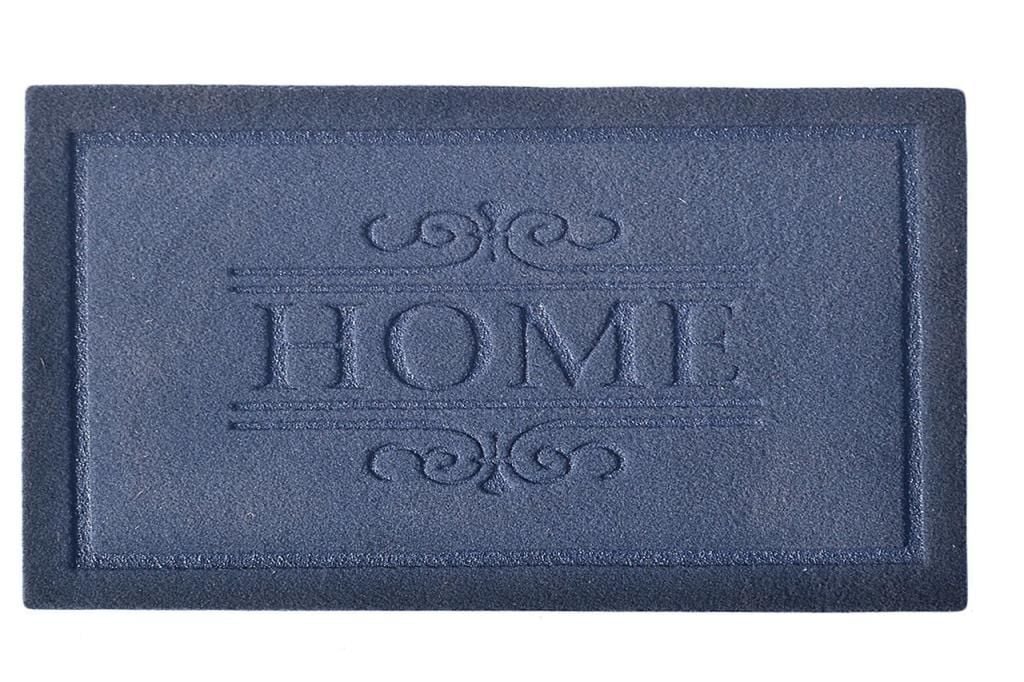 Giz Home Parga Kapı Paspası 40X60 Mavi Home