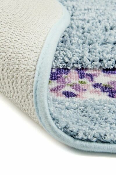 Giz Home Lavender Banyo Paspası 80X150 Blue