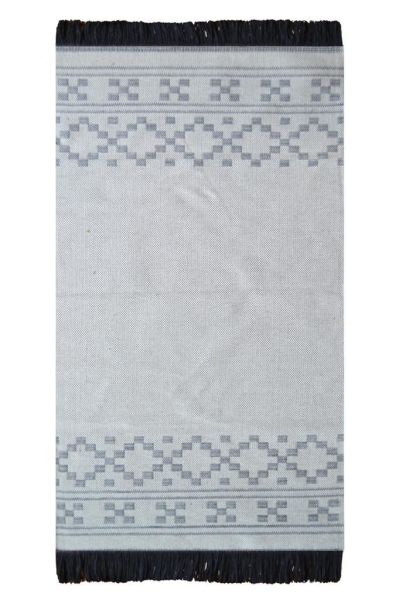 Giz Home Mina Kilim 120x180 Cm Gri Bordür