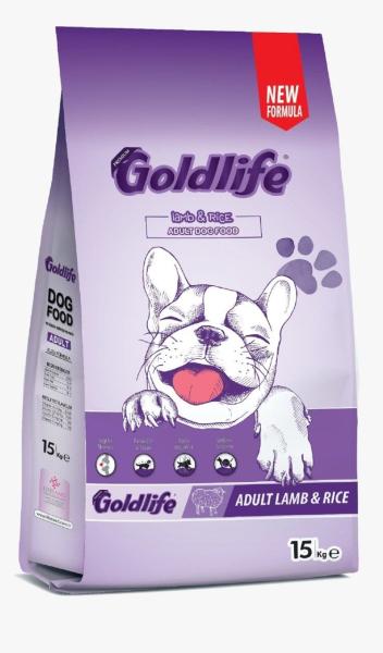 Goldlife Kuzu Pirinçli Yetişkin Köpek Maması 15 kg