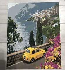 Sarı VosVos Tual Boyama