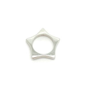 Rhodium Stars Ring -Small Boy-