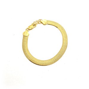 Dickes italienisches Gold-Armband