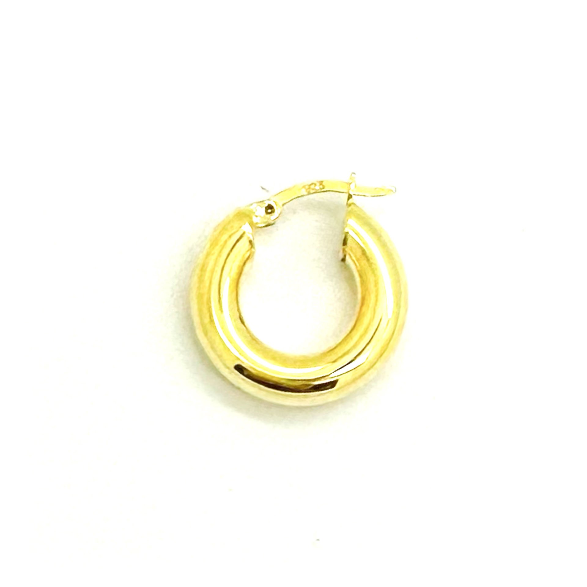Gümüş Gold Halka Küpe -adet-