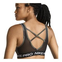 Nike Pro Swoosh Camouflage Bayan Spor Büstiyer