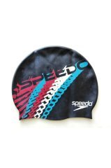 Speedo Zoom Fast Çocuk Silikon Yüzücü Bonesi