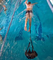 Strechcordz Yüzme Antrenman Paraşütü 40cm (Kemer + Kayış + Paraşüt)