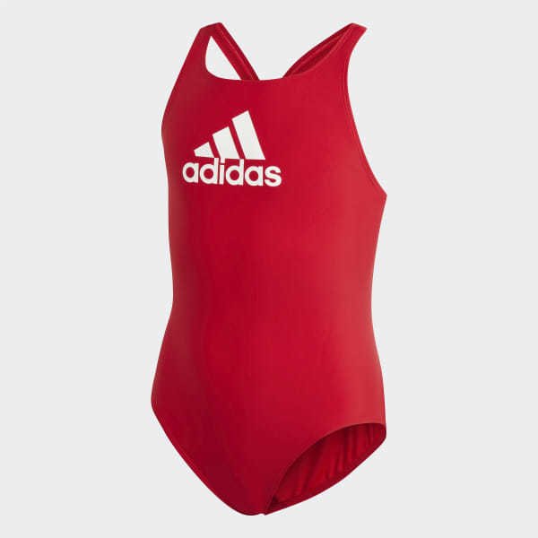 Adidas Badge of Swimsuit Kız Çocuk Yüzücü Mayosu