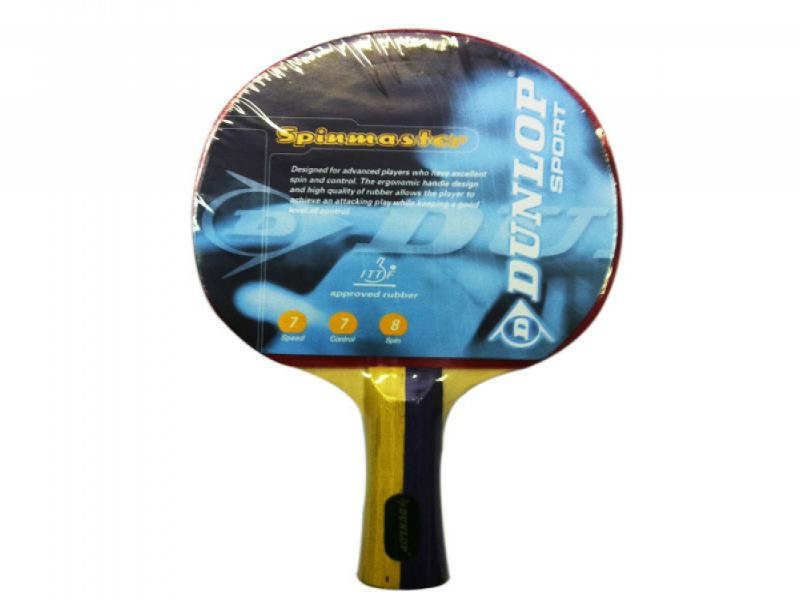 Dunlop Spinmaster ITFF Onaylı Masa Tenisi Raketi