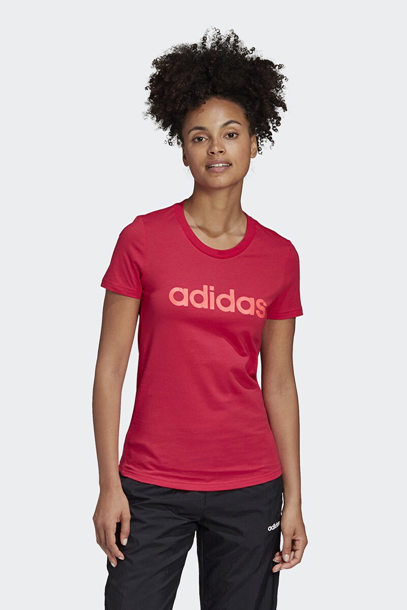Adidas Essential Linear Bayan Spor T-Shirt