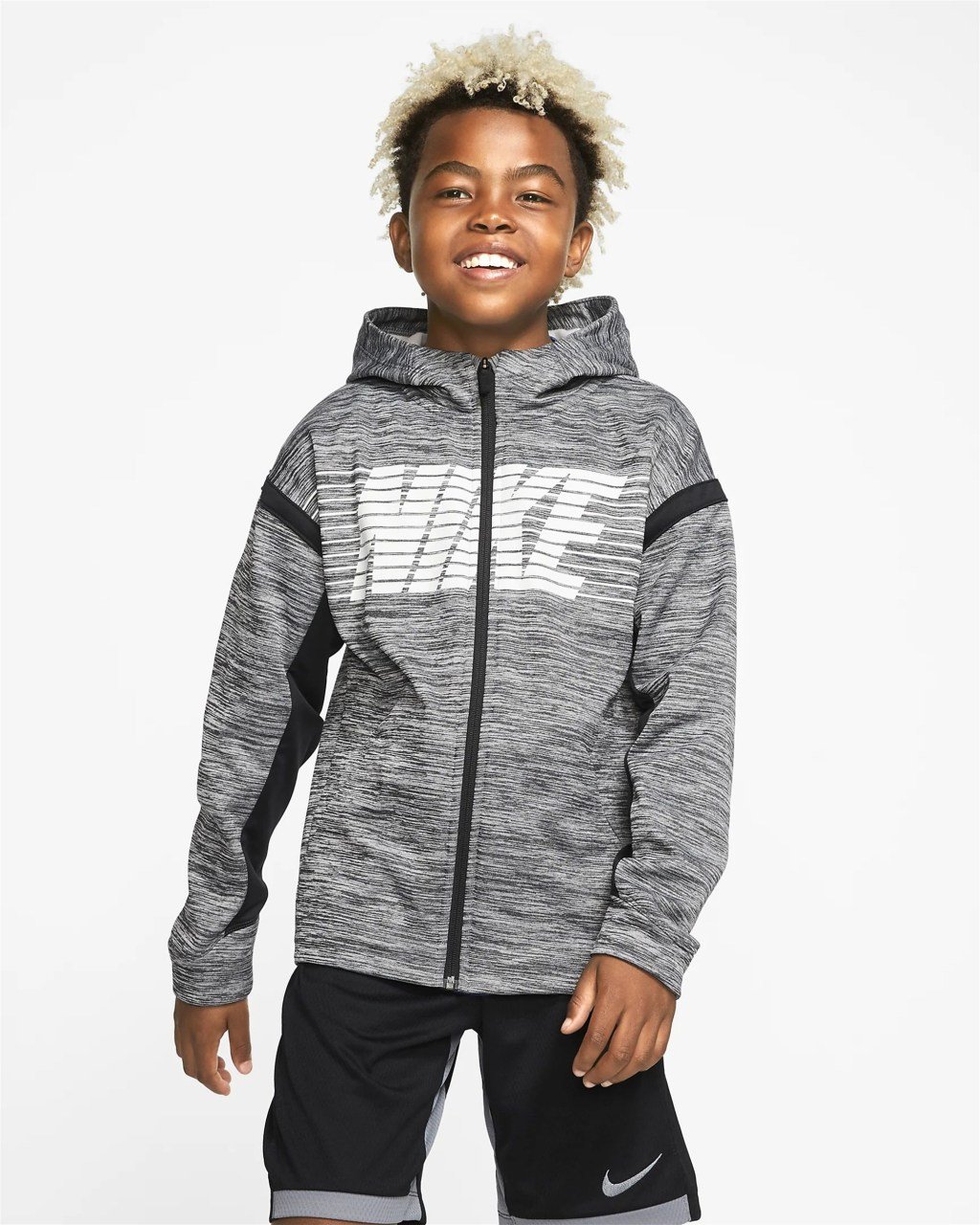 Nike Therma Çocuk Kapüşonlu Sweatshirt