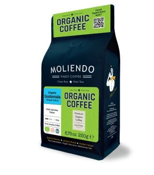 Moliendo Organic Guatemala SHB Yöresel Kahve 250 g (Çekirdek)