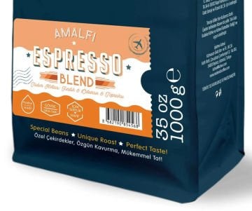Moliendo Amalfi Espresso Blend Kahve Avantaj Paketi 6x1 Kg.