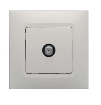 Legrand TV Priz F Tipi Salbei Serisi (Beyaz) 767125