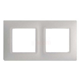 Legrand 2'li Çerçeve Salbei Serisi (Beyaz) 767332