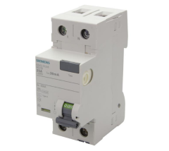 SIEMENS 63A Monofaze Kaçak Akım Koruma şalteri 220V 30mA (5SV5316-6)