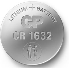 GP CR1620 Lityum Düğme Pil, 3V 5 li Paket