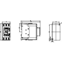 Siemens 3RT2037-1AP00 65A 1NO 1NC 230V AC Sirius Kontaktör