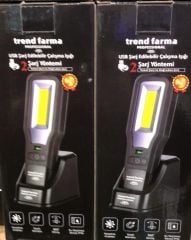 TREND FARMA USB ŞARJLI ÇALIŞMA FENERİ STANDTLI