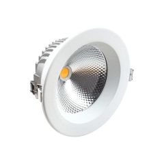 LIGTEX 10W COB DOWNLIGHT ARMATÜR 4 İNÇ 60D 230V BEYAZ