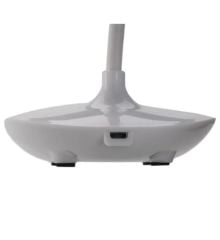 AV-7222 USB ŞARJLI BEYAZ OYNAR BAŞLIKLI MASA LAMBASI