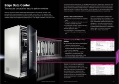 Edge Data Center The modular concept in a security safe or container