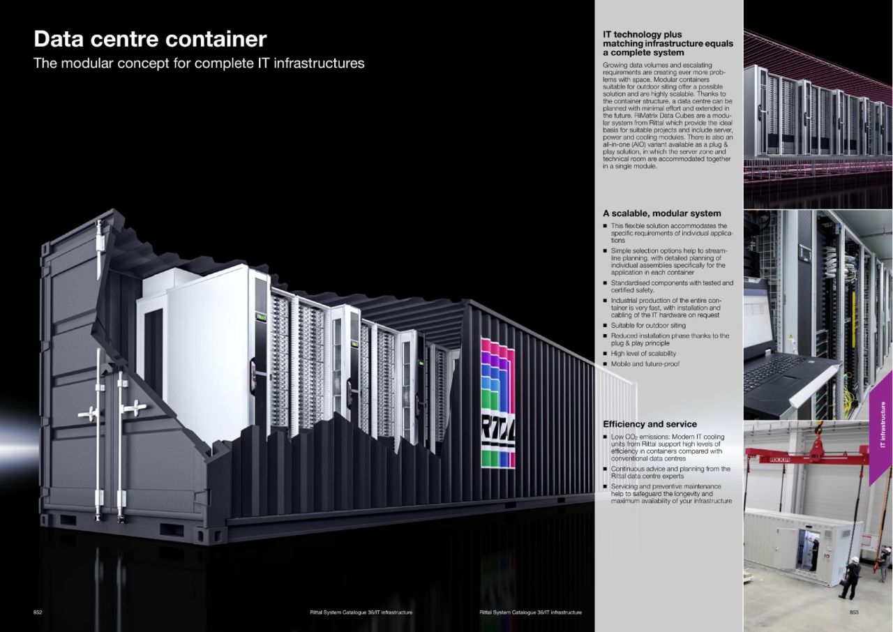 Data centre container