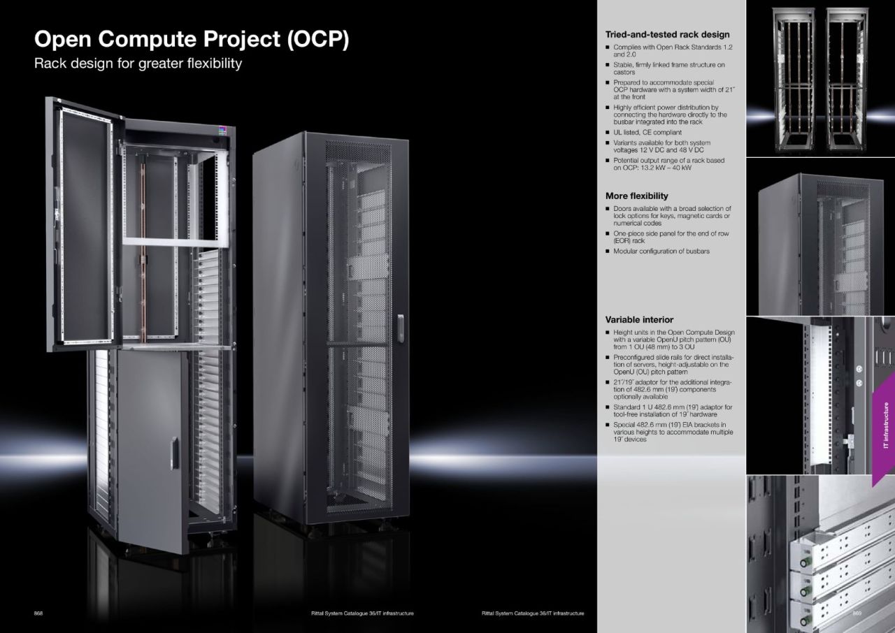 Open Compute Project (OCP) Rack design