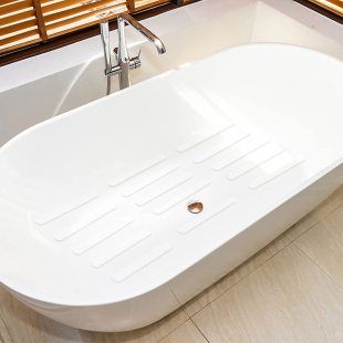 12 Adet Bebek Çocuklar ve Yetişkinler Kaymaz Şeritler, Islak Zemin İçin Kaydırmaz Bant Banyo Wc
