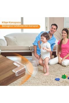 Bebek Çocuk Masa Kenar Köşe Koruyucu Bebek Güvenlik Koruyucu