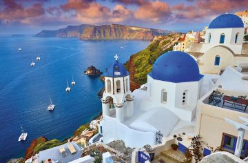 Captainalbatross ''Greece Dream'' 1000 Parça PuzzleH-UV yüksek kalite baskı.