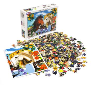 Captainalbatross ''Born To Be Loved''  1000 Parça Puzzle H-UV yüksek kalite baskı